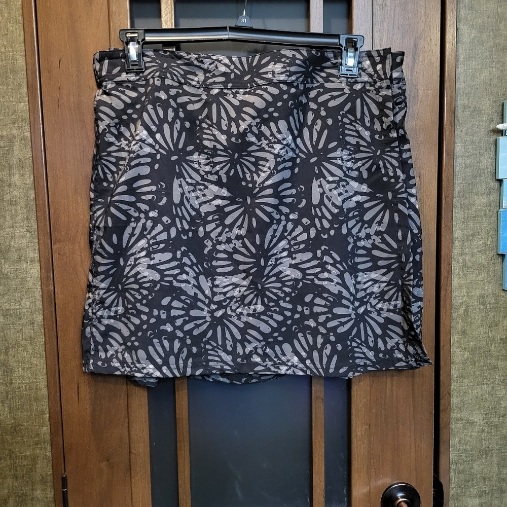 NWOT RipSkirt Hawaii Length 2 Large Shibori Charcoal